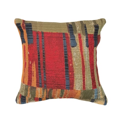Liora Manne Marina Paintbox Indoor/Outdoor Pillow Multi