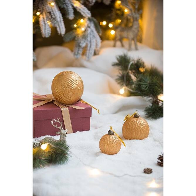 D3" Christmas Ball Ornaments, Glass Decorative Hanging Ball Christmas Tree Ornaments for Holiday Party, Set of 12