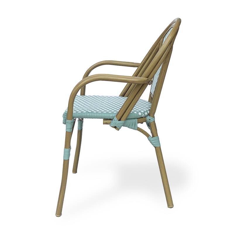 Brianna Outdoor Outdoor Bistro Chairs (Set of 2) by Christopher Knight Home