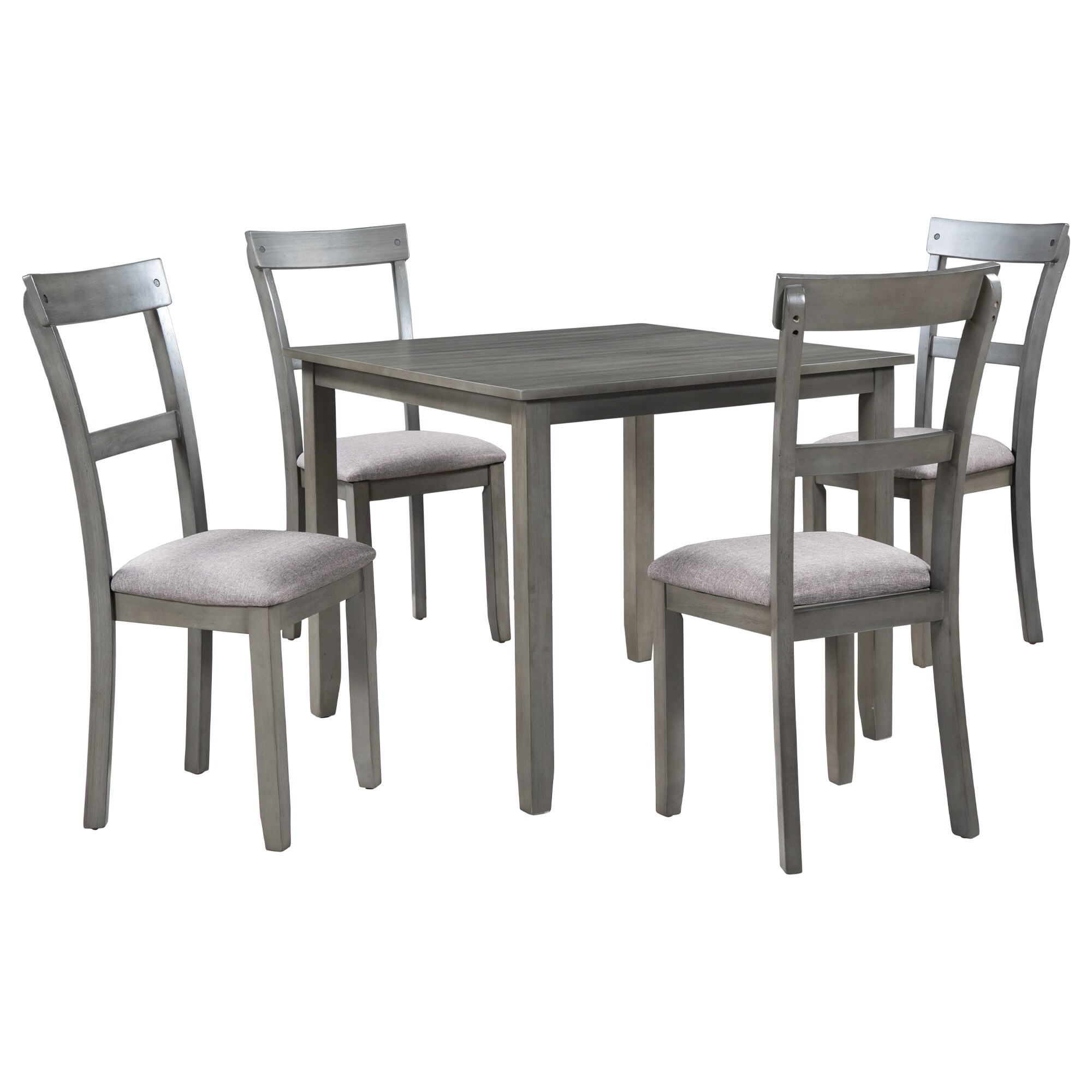Small compact store table and chairs