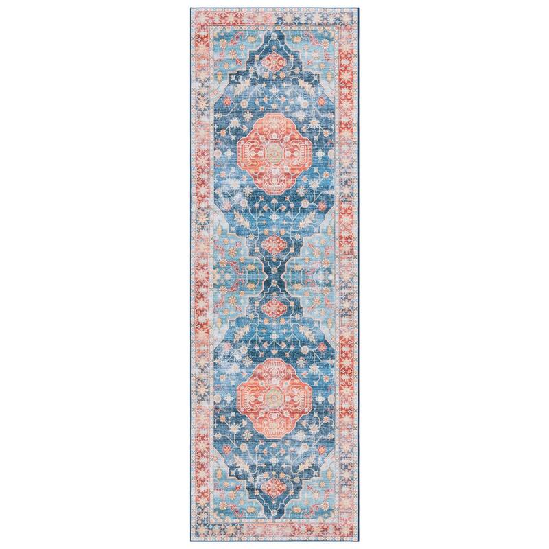 SAFAVIEH Tucson Hlin Transitional Machine Washable Rug