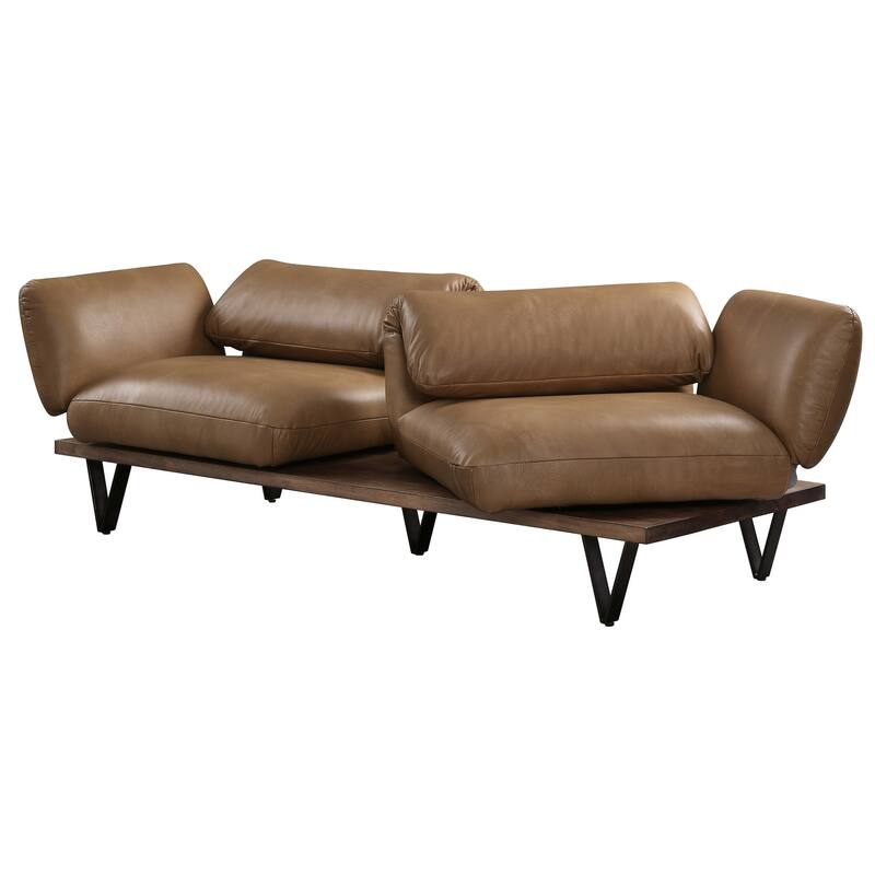 Thurston Nutmeg Swivel Sofa