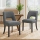 preview thumbnail 5 of 62, Set of 2/4/6 Modern Fabric Upholstered Dining Room Chair Kitchen Chairs with Wood legs