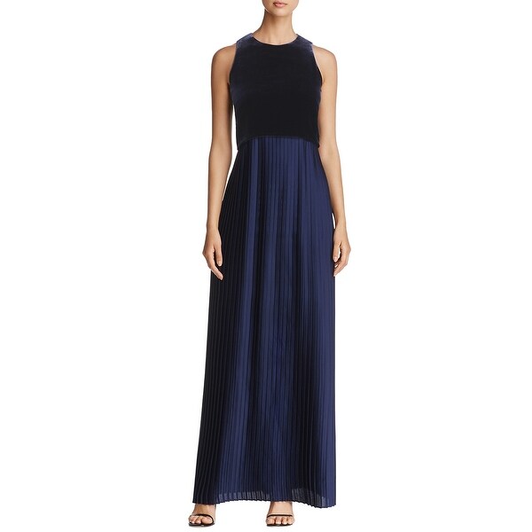 petite velvet maxi dress