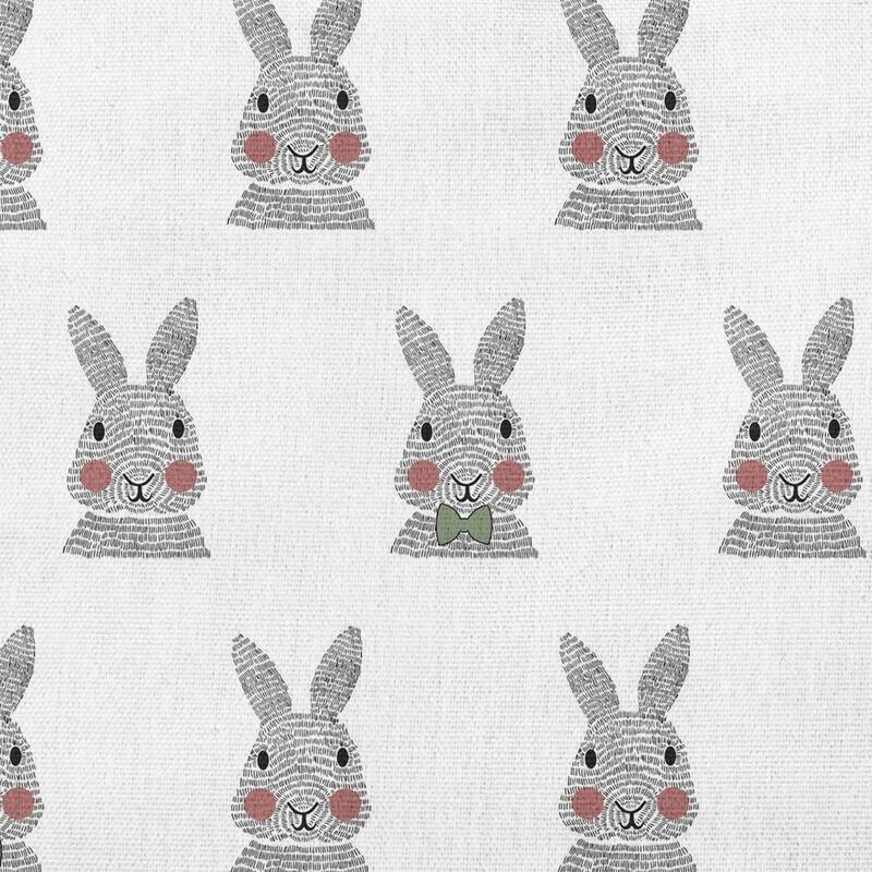 Bunny Fluffle Easter Decorative Throw Pillow