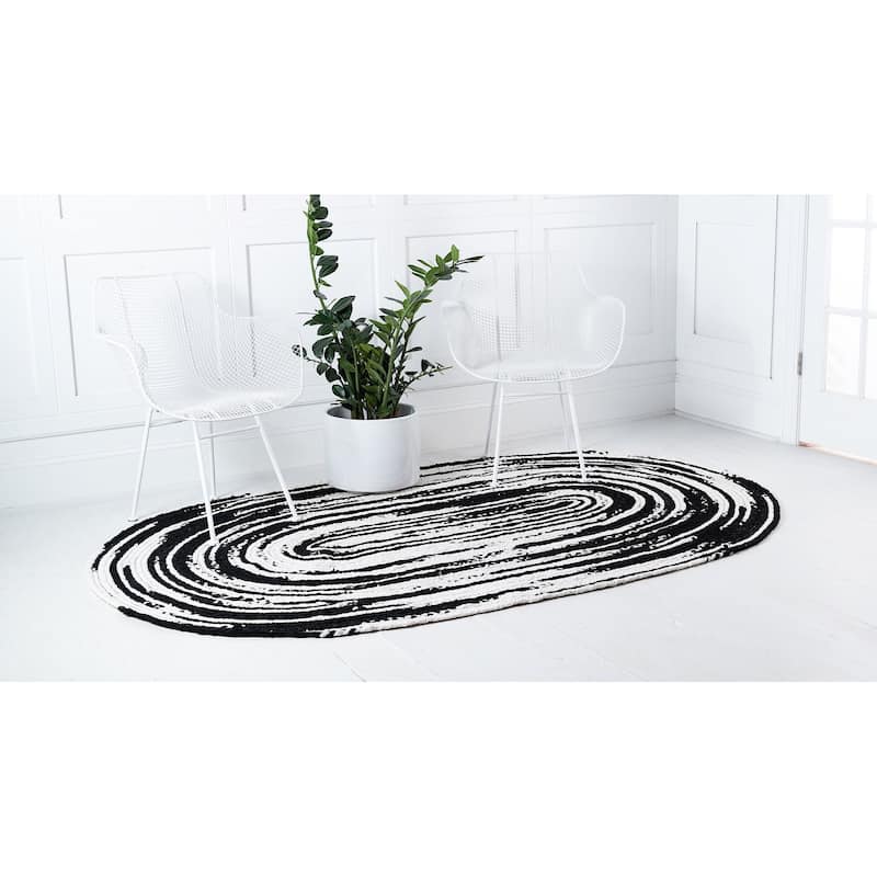 Braided Slin Collection Area Rug