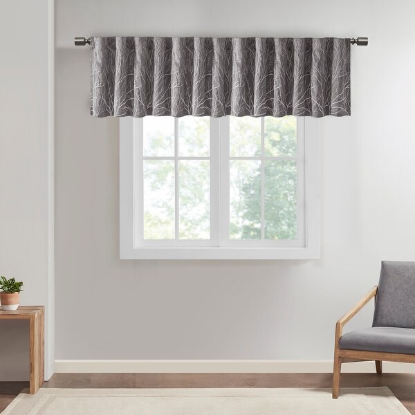 Buy Grey Valances Online at Overstock | Our Best Window ...