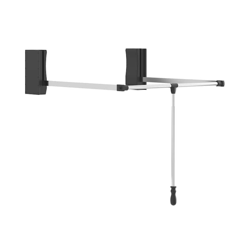 Hardware Resources 32 Inch Wide Pull Down Closet Rod