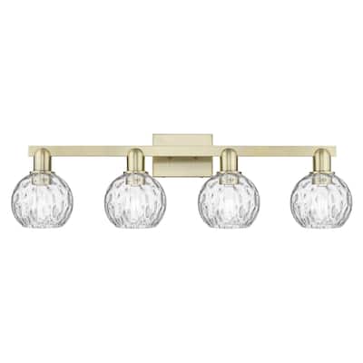 Innovations Lighting 716-4W-10-33 Athens Water Glass Vanity Athens