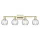 Option Antique Brass / Clear Water Glass