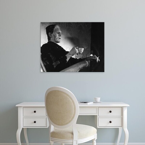 Easy Art Prints Unknown's 'Even Monsters Need a Break' Premium Canvas Art