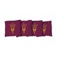 preview thumbnail 1 of 1, Arizona State Sun Devils Red Cornhole Bags All-Weather Resin Filled