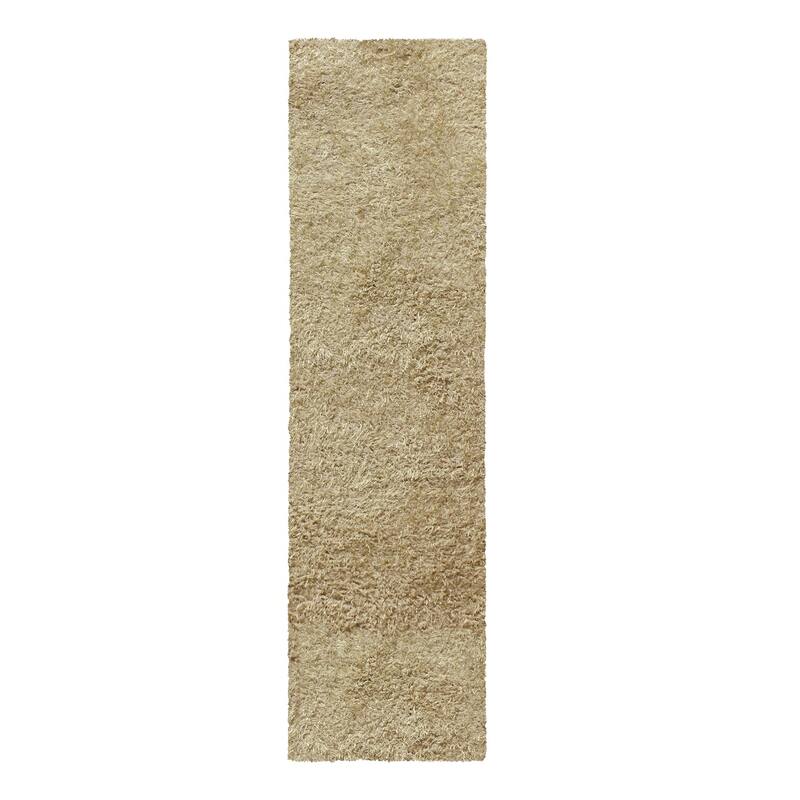 Superior Hand-tufted Plush Solid Shag Indoor Area Rug