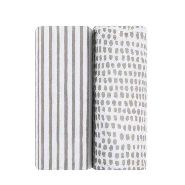 slide 2 of 7, Baby Fitted Waterproof Changing Pad Cover Sheets 2 Pack