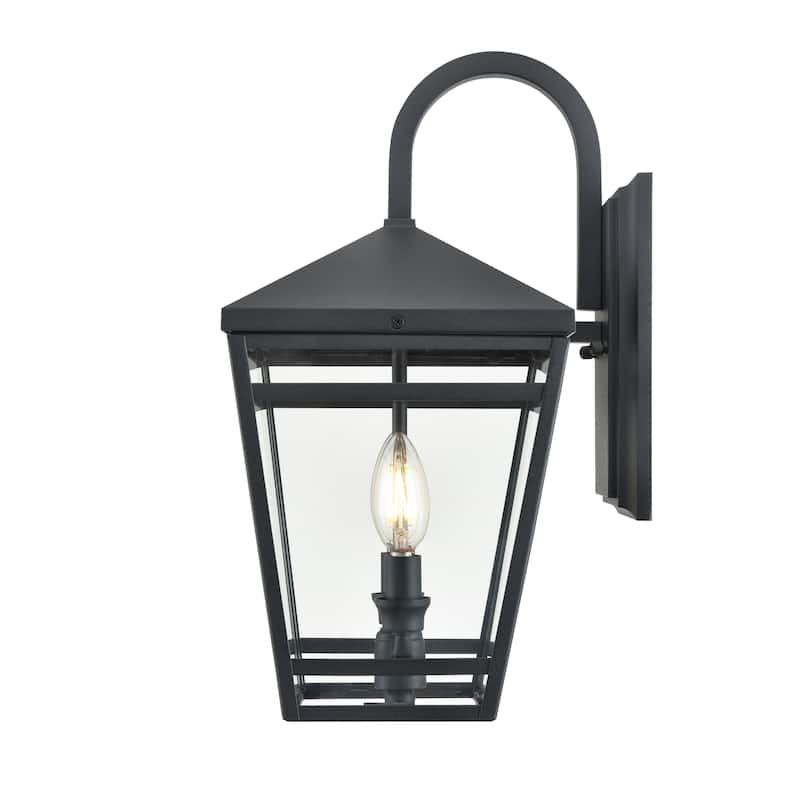Seager Outdoor Wall Sconce Textured Black - Textured Black