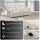 preview thumbnail 16 of 24, Roundhill Furniture Blitz Transitional 2-Piece Living Room Reclining Set, Sofa and Loveseat