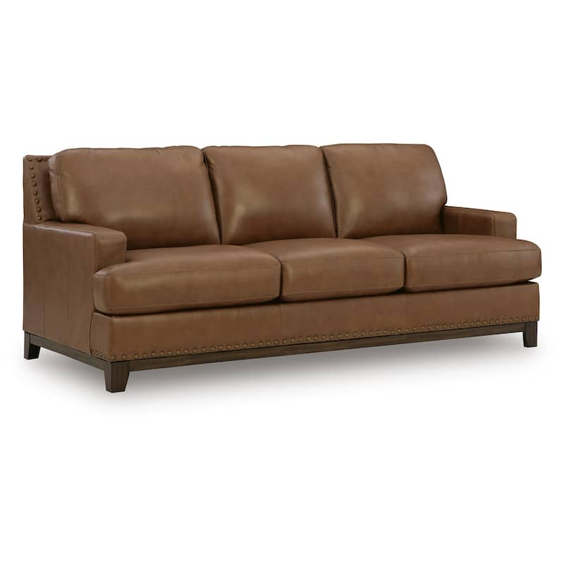 Signature Design by Ashley Brendola Brown Sofa - 90" W x 41" D x 40" H
