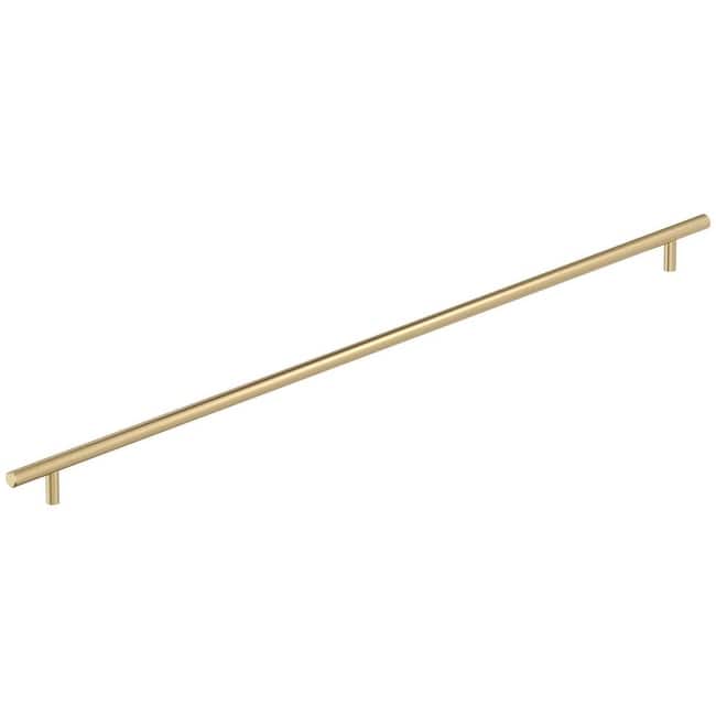 Amerock Bar Pulls 25-3/16 Inch Center to Center Bar Cabinet Pull - Champagne Bronze