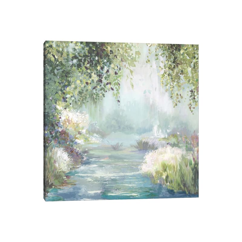 iCanvas "Sunny Forest Path" by Allison Pearce Canvas Print