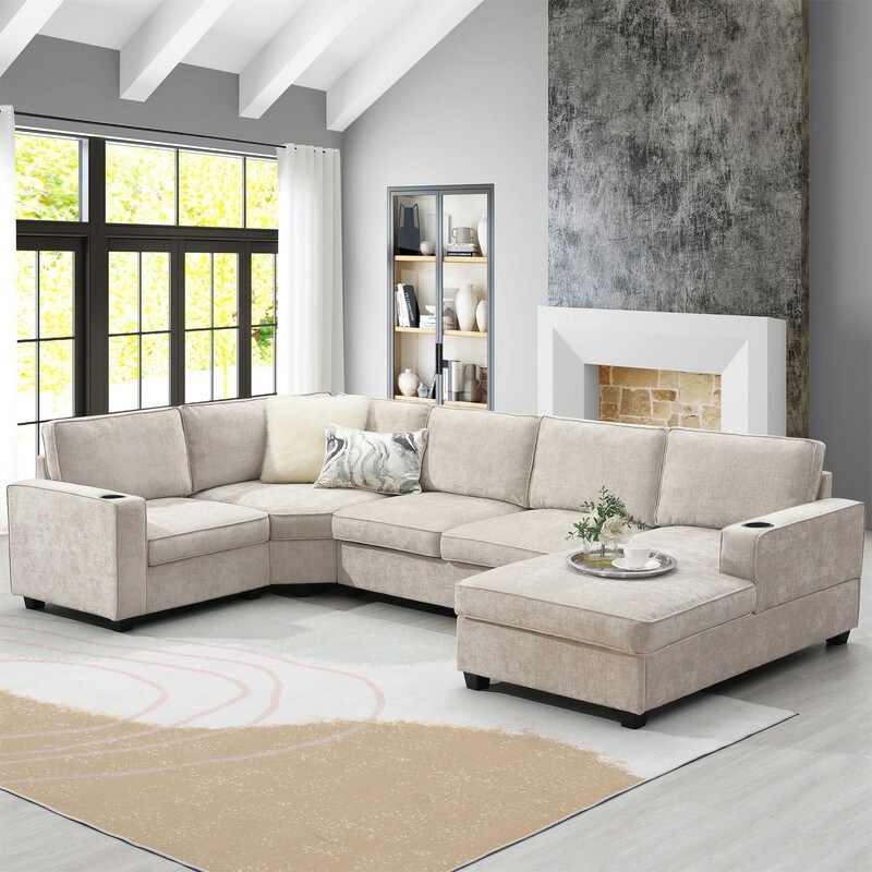 Oversized chaise lounge sectional 2025