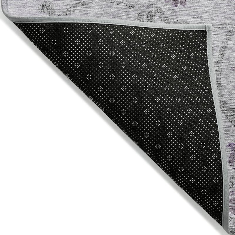 HomeRoots Floral Traditional Rectangle Outdoor Rug
