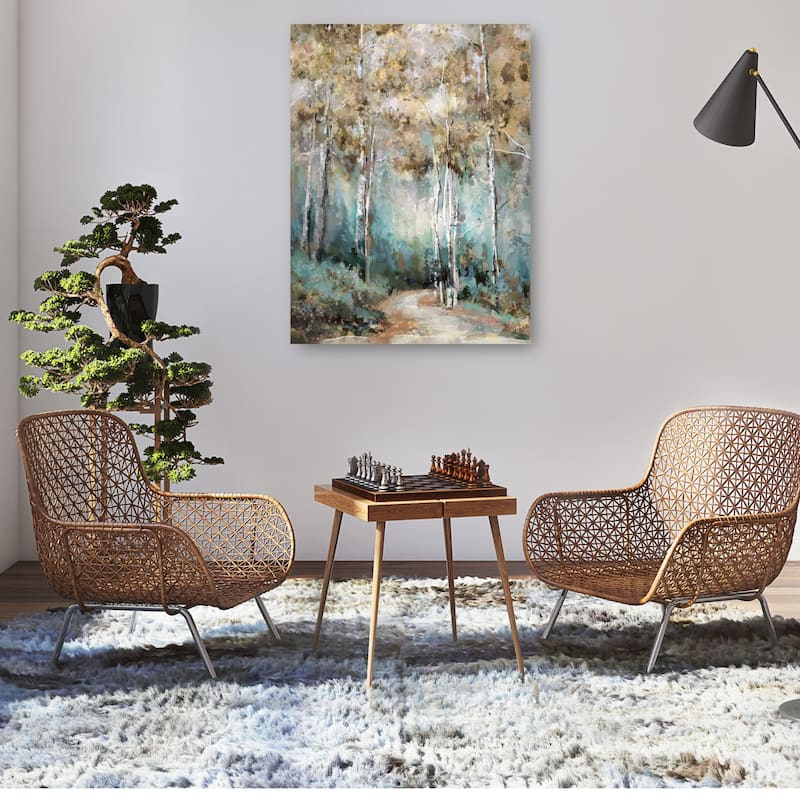 Winding Way By Studio Arts Canvas Art Print
