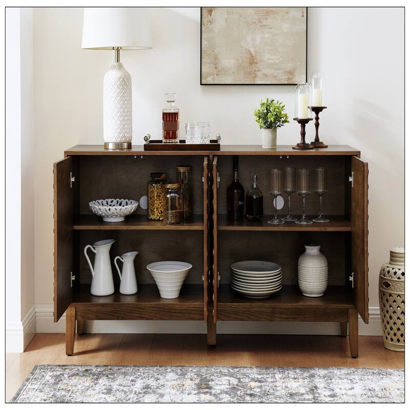 Farmhouse 60.5'' Buffet Cabinet with Storage