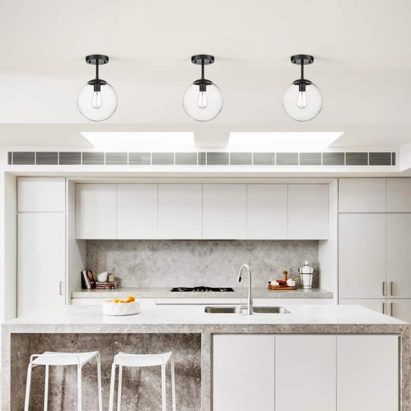 Light Society Tesler Globe Ceiling Light