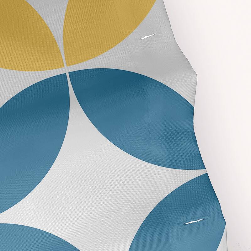 Eye Opener Geometric Print Shower Curtain