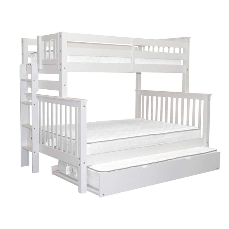 Taylor & Olive Trillium Twin over Full Bunk Bed Ladder, Twin Trundle