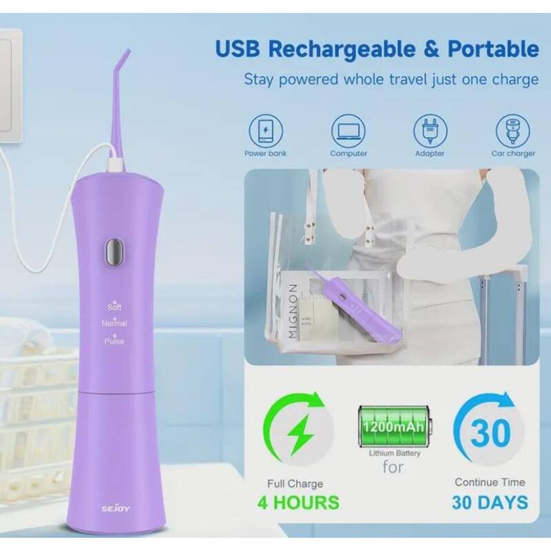 Parker Portable Water Dental Flosser