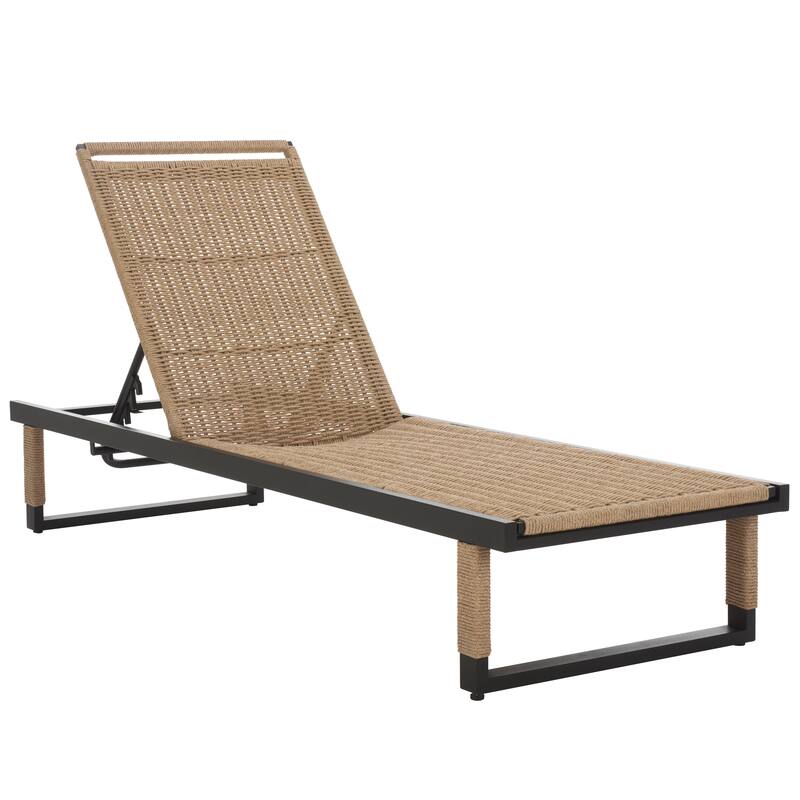 SAFAVIEH Outdoor Living Arman Lounger - 79"W x 26"D x 13"H