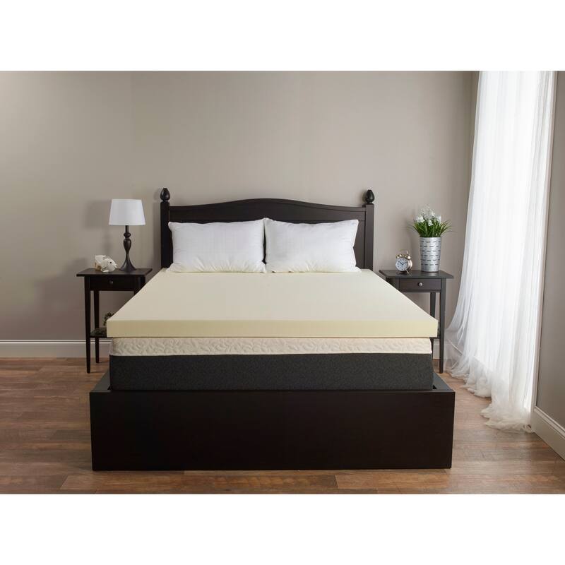 Isotonic Viscoelastic Memory Foam Mattress Topper