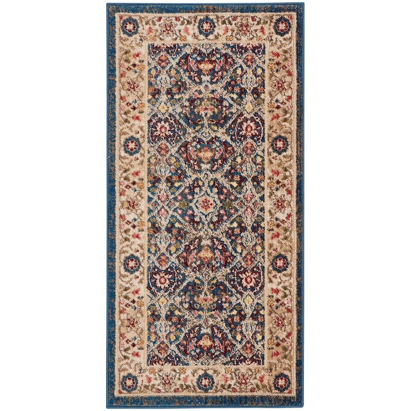 Nourison Revel Traditional Persian Floral Area Rug