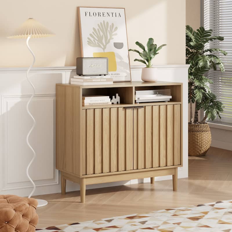 34 in. Buffet with Adjustable Shelves