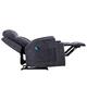 Massage Recliner Chair with Heat and Vibration Manual Sofa