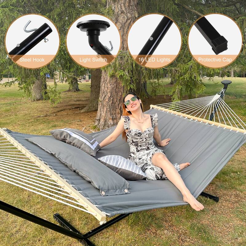 12 ft. Hammock with Stand - 149.6*55.1*45.3