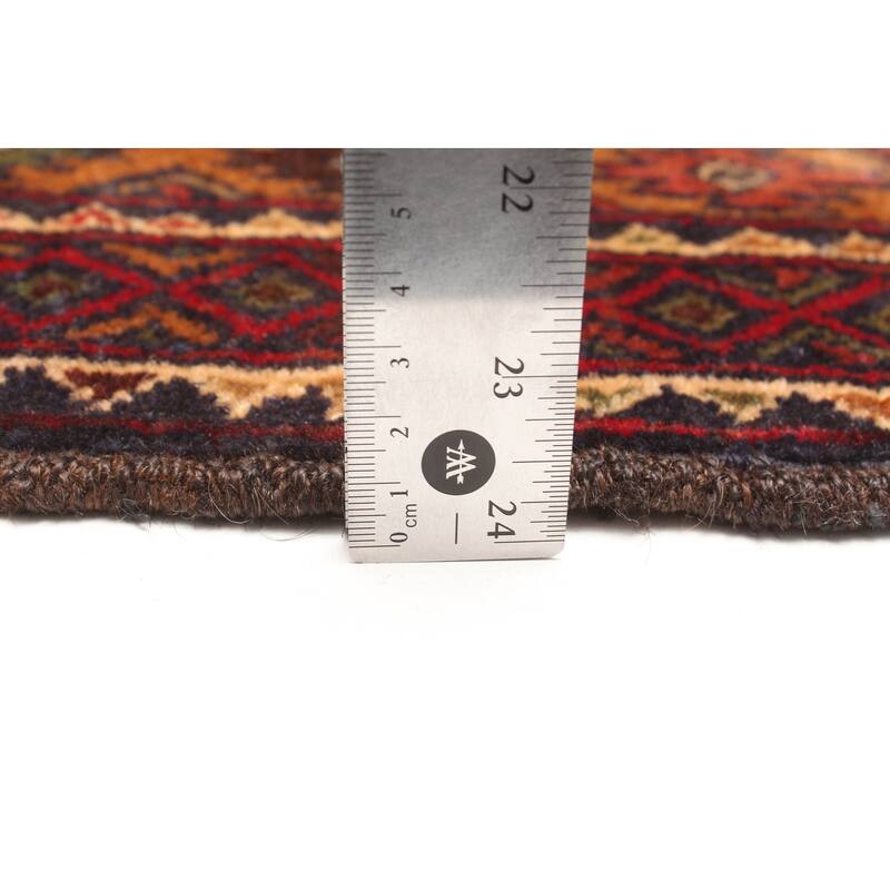 ECARPETGALLERY Hand-knotted Teimani Brown Wool Rug - 2'11 x 4'4