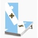 preview thumbnail 1 of 5, Madison City Flag Cornhole Game (Choose Wraps or Boards) 2x4 Boards (24" x 48") - Include ALL Accessories