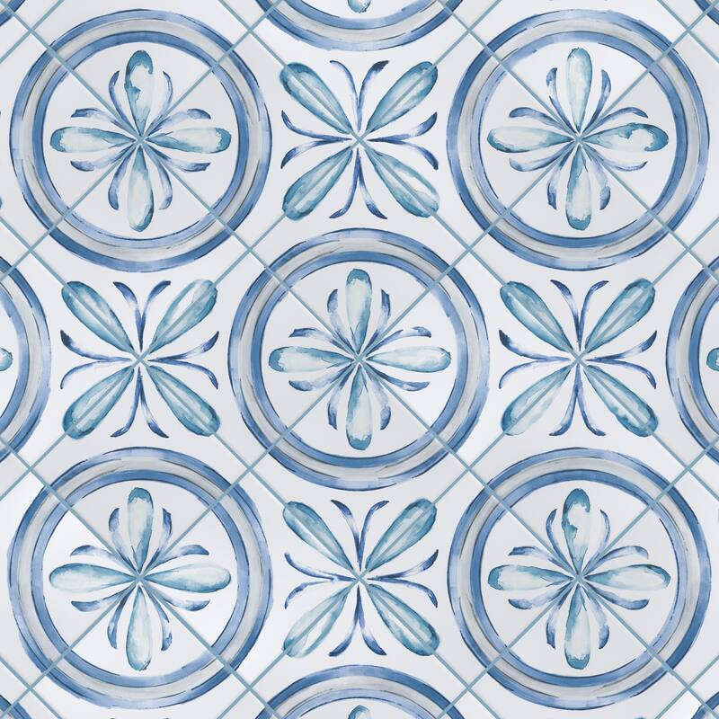 Merola Tile Saint Germain Gele Deco Rivette 5-3/4" x 5-3/4" Porcelain Floor and Wall Tile