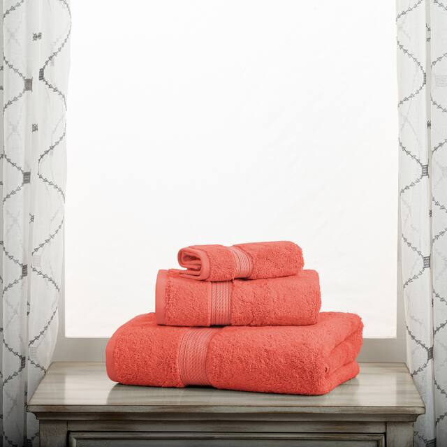 Marche Egyptian Cotton 3 Piece Towel Set by Miranda Haus