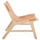 preview thumbnail 26 of 37, SAFAVIEH COUTURE Alanarose Leather Accent Chair - 26"W x 33"D x 33"H