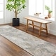 preview thumbnail 3 of 2, Artistic Weavers Dresden Distressed Abstract Area Rug 2' 7" x 10' - Medium Gray