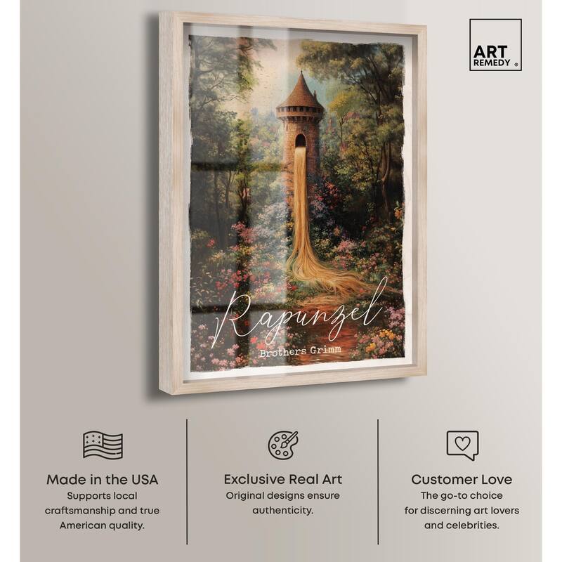 Rapunzel Classic Shadowbox by Art Remedy
