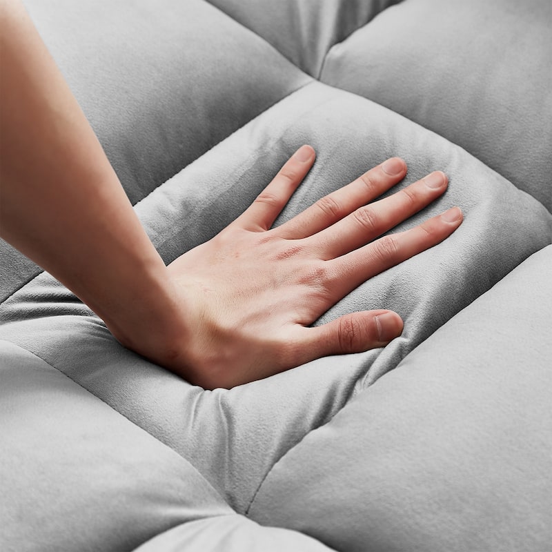 Velvet Sleeper Sofa Bed