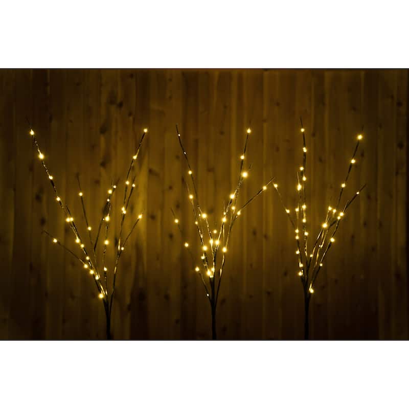 40" Willow Branch Christmas Lights- 96 LEDs