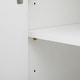 preview thumbnail 20 of 38, Curved Corner Design Wave Door Panel Cabinet