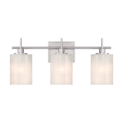 3-Light Bathroom Vanity Light By Trade Winds