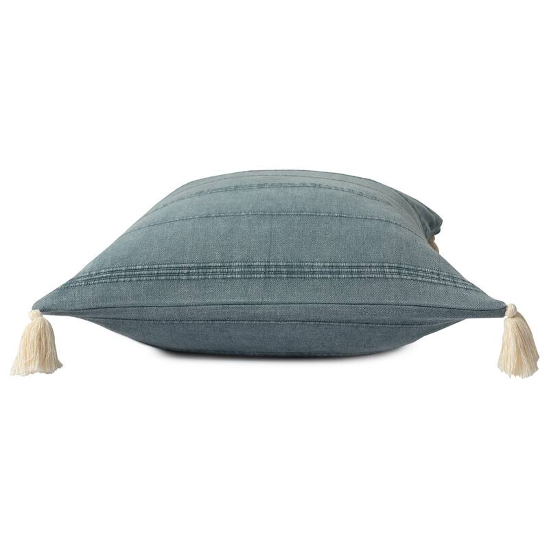 Sevita Subtle Striped Turkish Cotton Throw Pillow