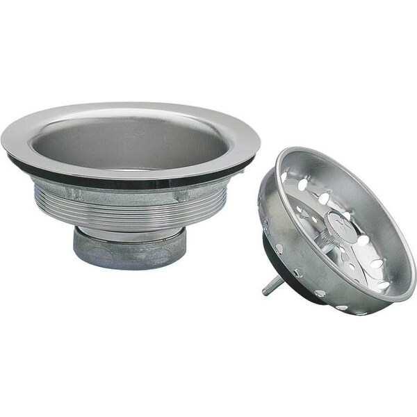 Plumb Pak 1431SSBX Basket Strainer, Stainless Steel